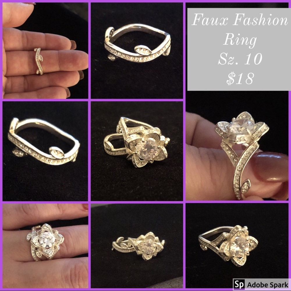 Blingy Ring Set! Sz. 10